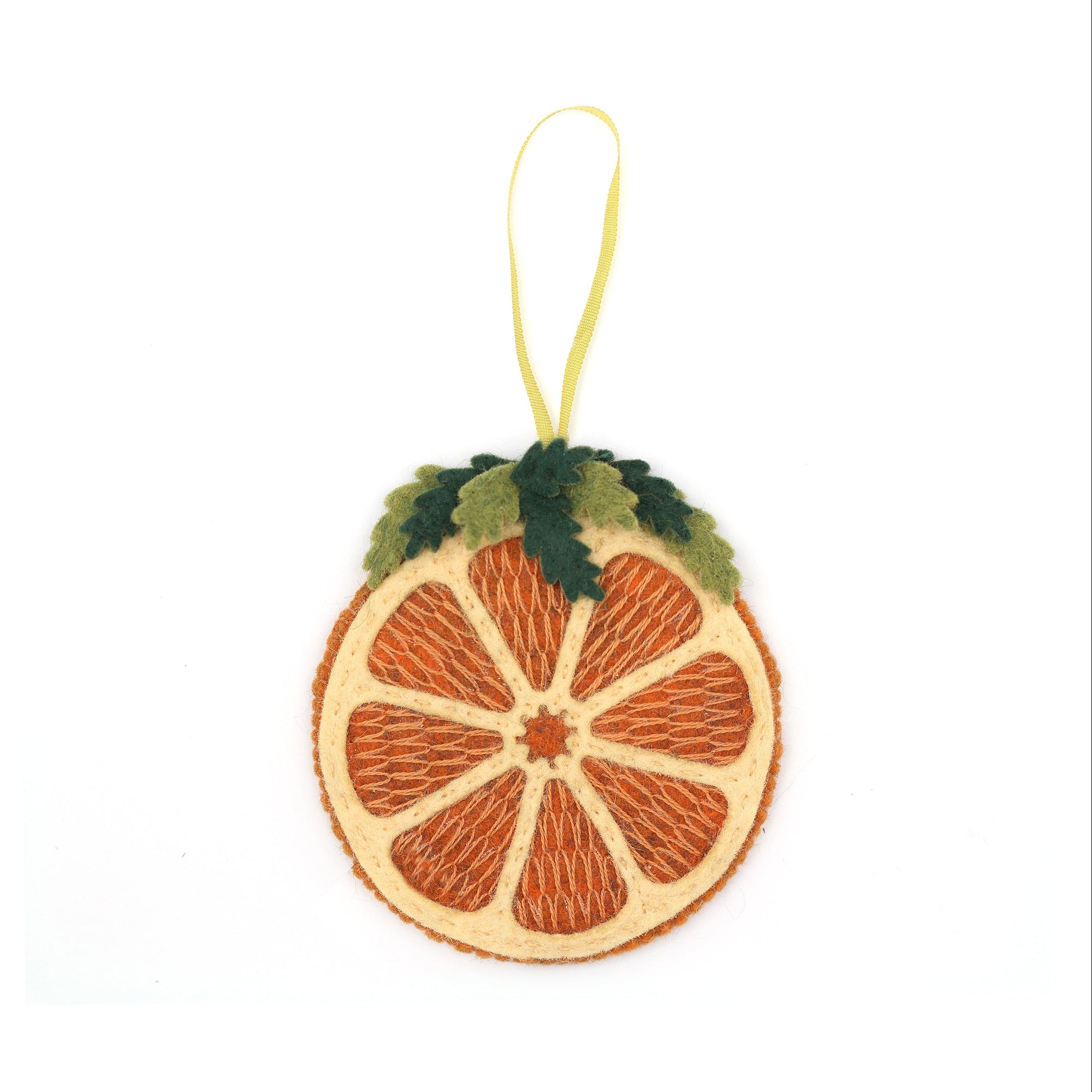 Dried Orange, Felt Ornament Kit