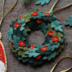 Wreath, Felt Ornament Kit