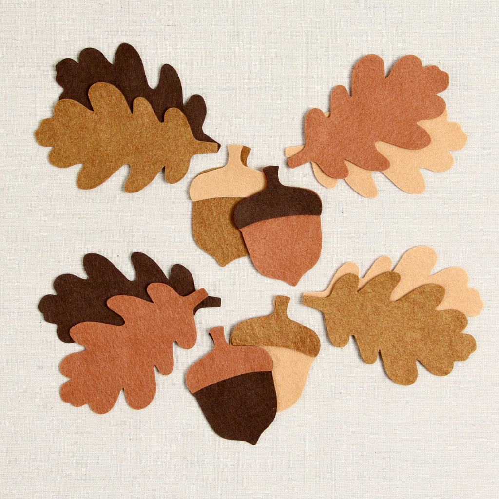 Acorn + Oak Felt-fetti