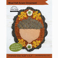Wool Fall Acorn Pattern