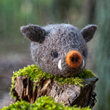 Boar, Needle Felting Kit