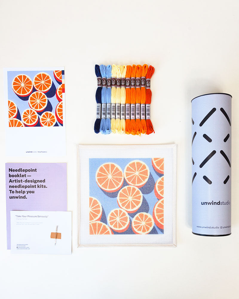 Agrumes Needlepoint Kit