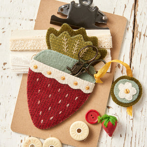 Strawberry Scissor Holder Pattern