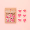 Pink Sweet Heart Buttons