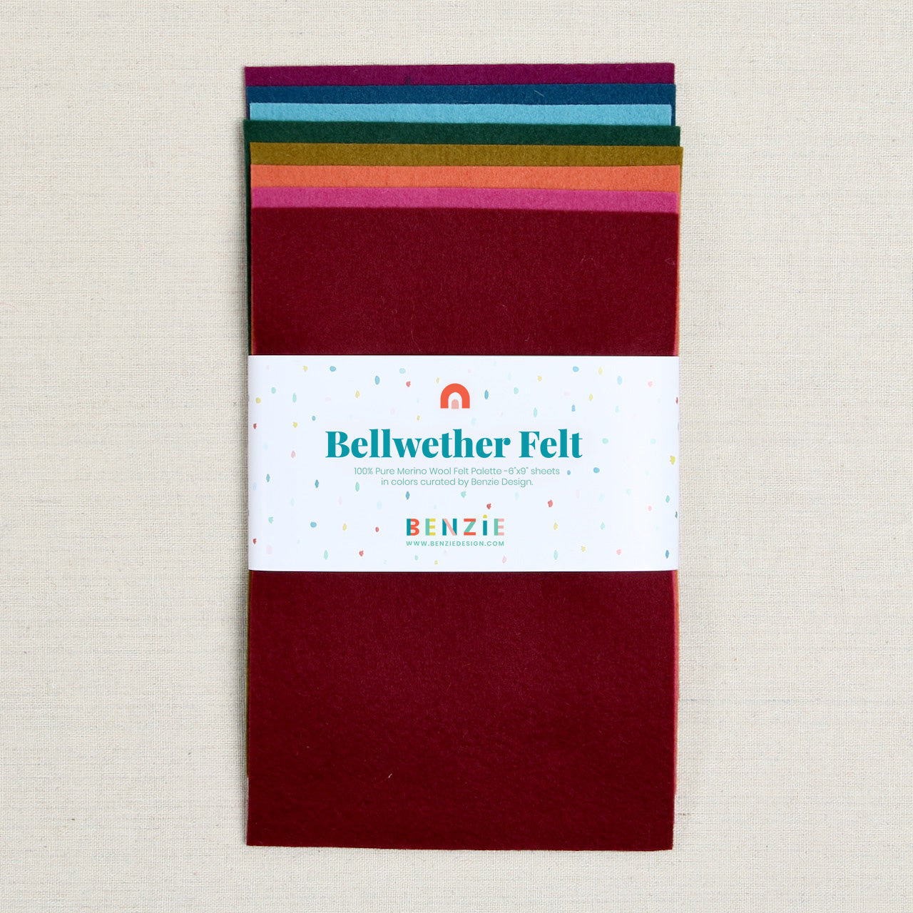 100% Wool Felt Sheets, Baroque