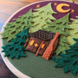 Cabin in the Pines by BZ Creations