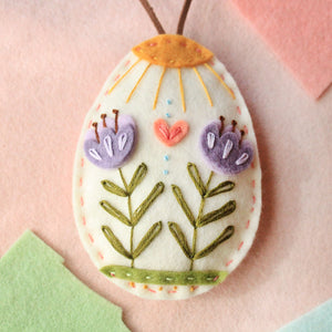 Felt Easter Eggs by BZ Creations