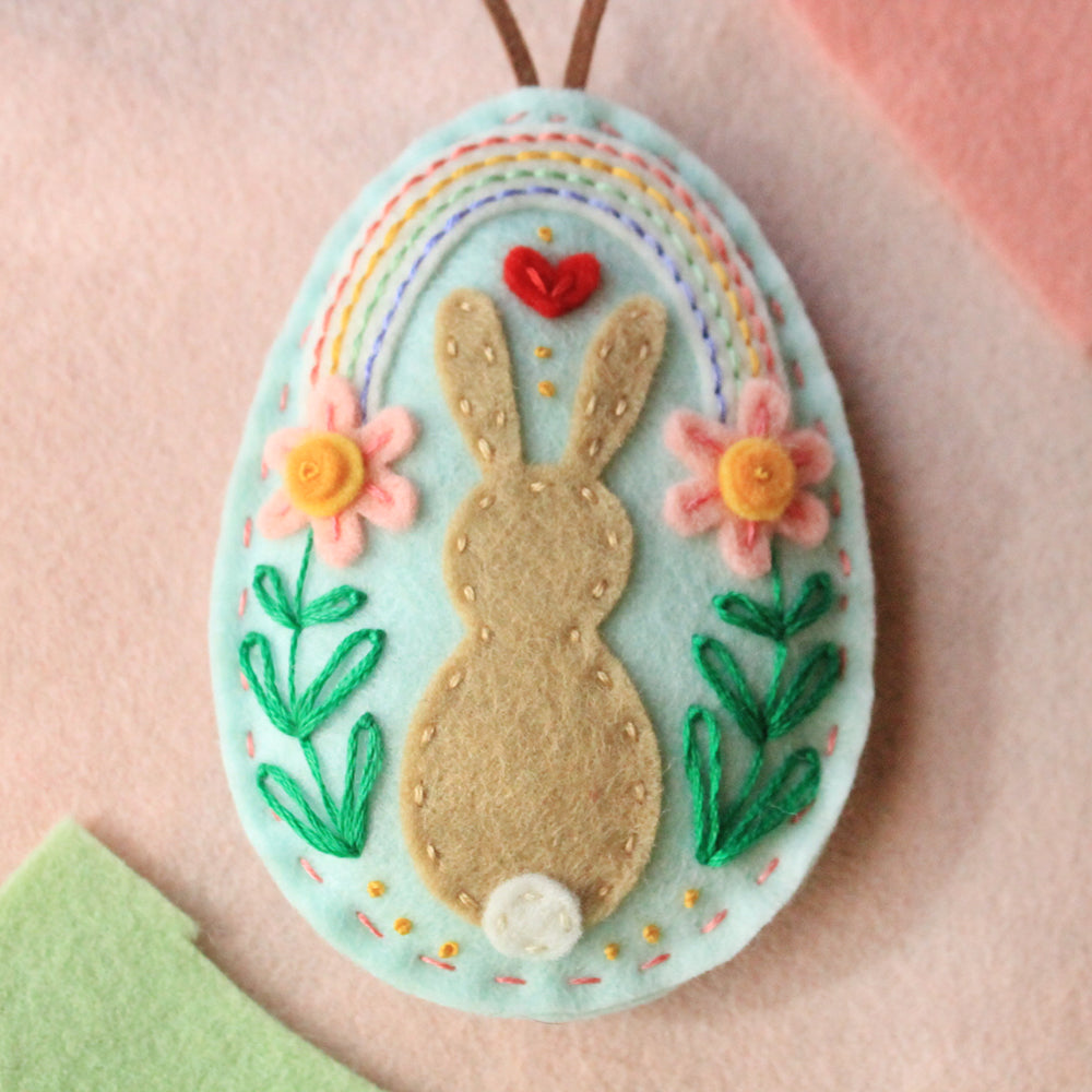 Felt Easter Eggs by BZ Creations