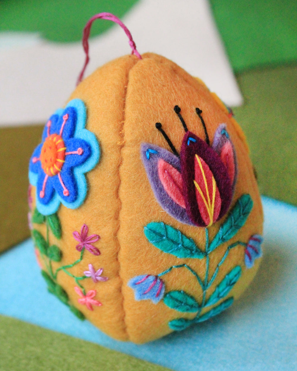 Felt Easter Eggs by BZ Creations