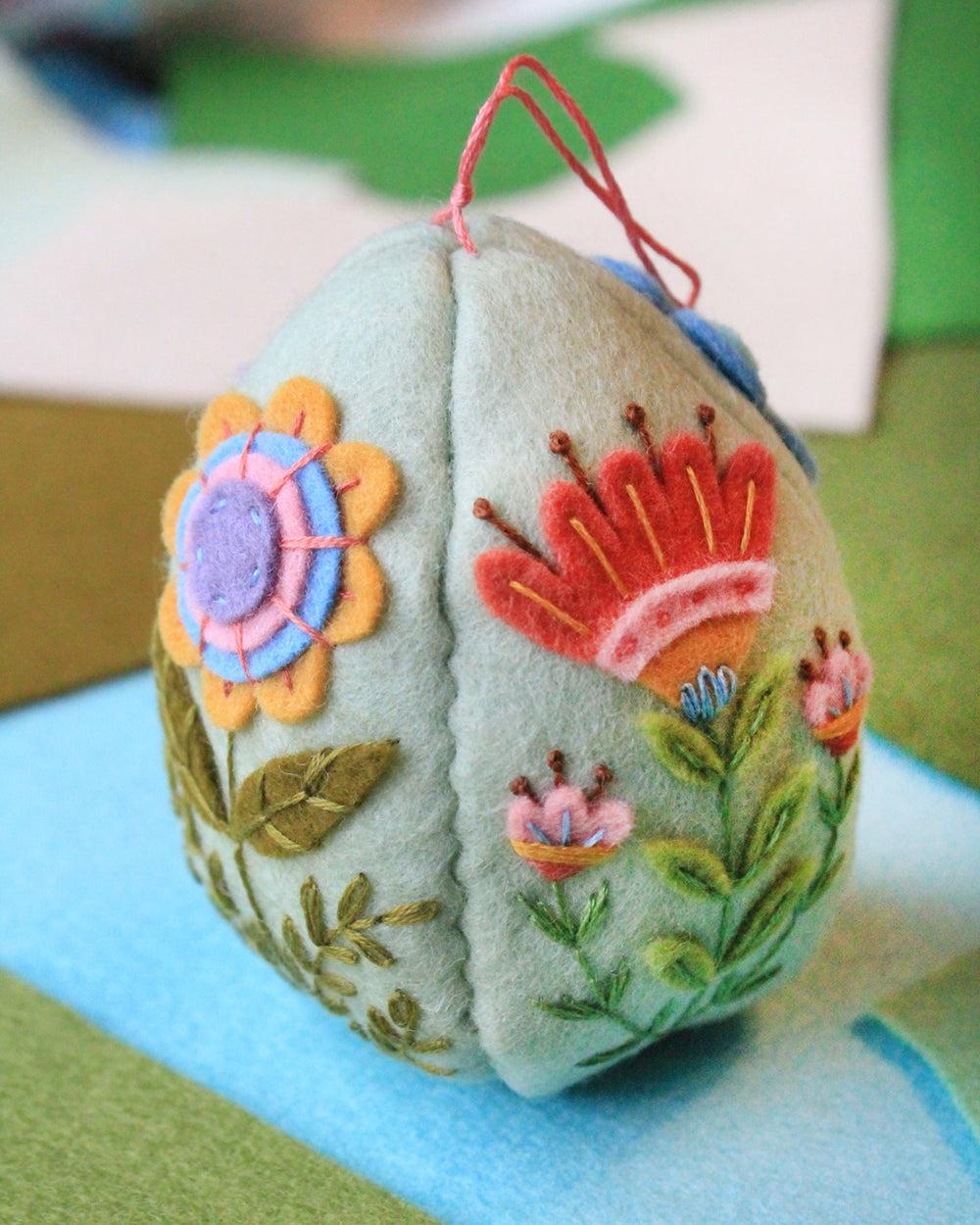 Felt Easter Eggs by BZ Creations