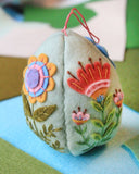 Felt Easter Eggs by BZ Creations
