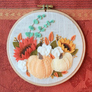 Fall Felt Floral by BZ Creations