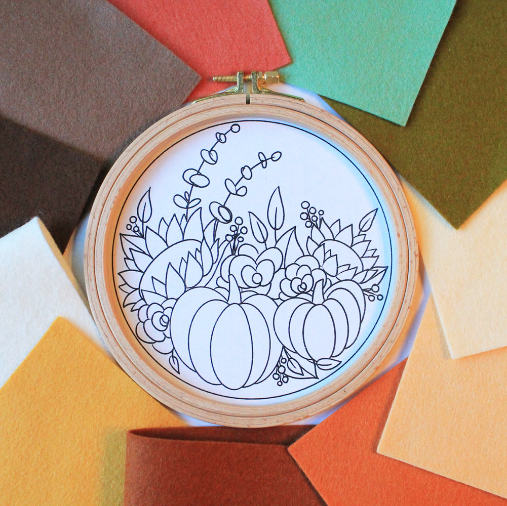 Fall Felt Floral by BZ Creations