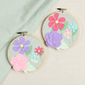 Thursday, June 18, Felt Flower Hoop Art Workshop with Crystal Knerien