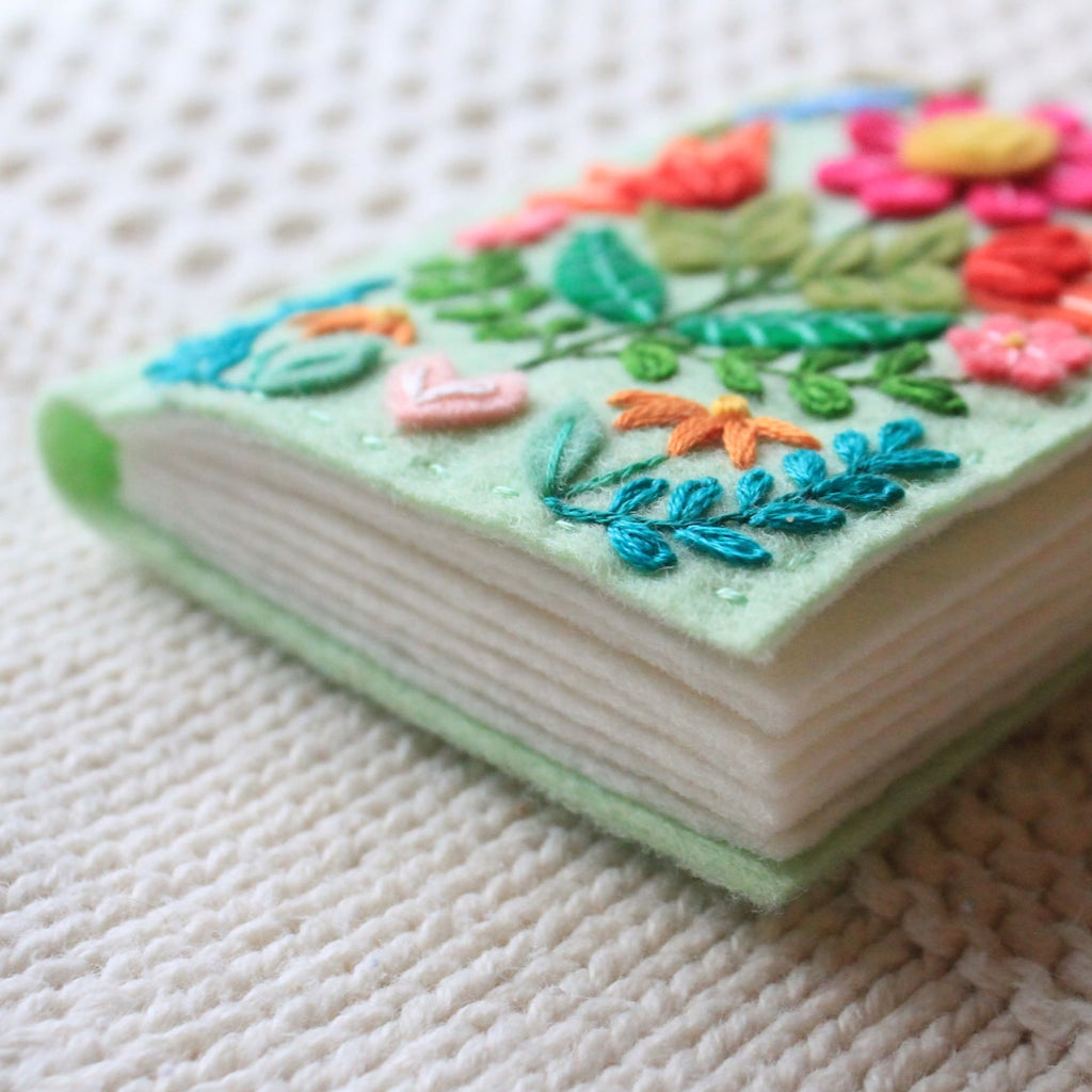 Folk Floral Needlebook by BZ Creations