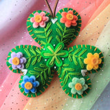 BZ Shamrock Ornament, Deep Etch Die