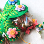 Felt and embroidery shamrock for St. Patrick's Day