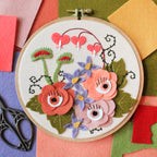 Spooky Felt Floral by BZ Creations