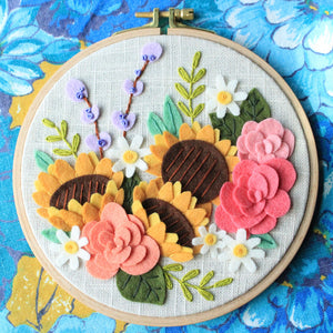 Spring Felt Floral by BZ Creations