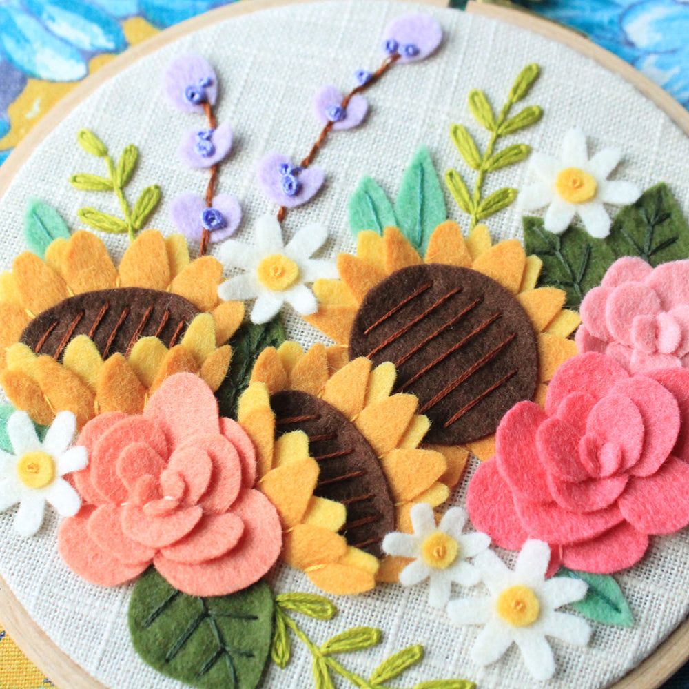 Spring Felt Floral by BZ Creations