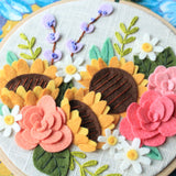 Spring Felt Floral by BZ Creations