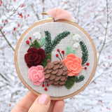 Winter Felt Floral by BZ Creations