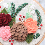 Winter Felt Floral by BZ Creations