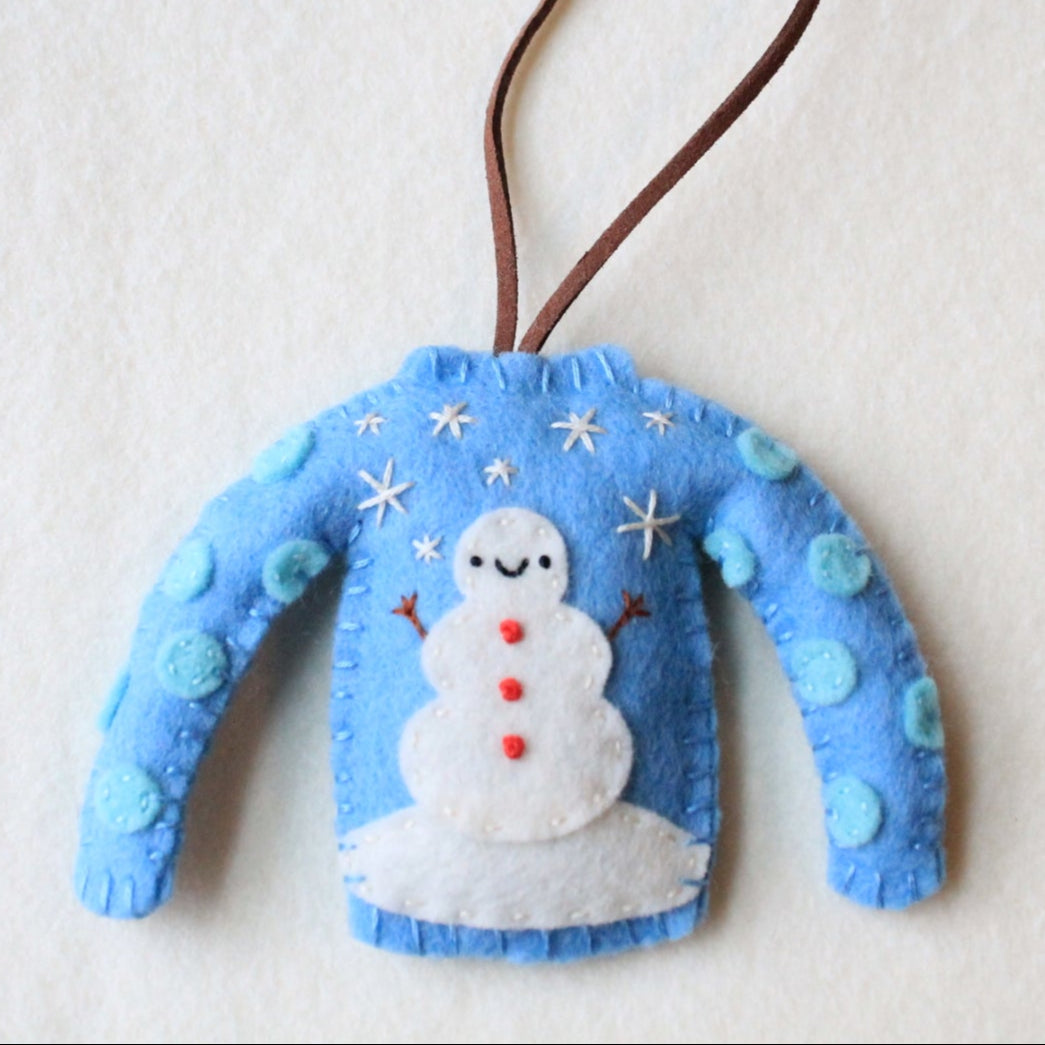 Christmas Sweater Ornaments by BZ Creations