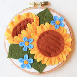 Spray of Sunflowers, Deep Etch Die