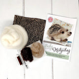 Baby Hedgehog, Needle Felting Kit