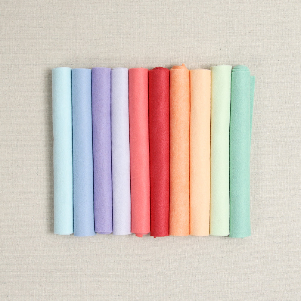 Jadeite Wool Blend Felt