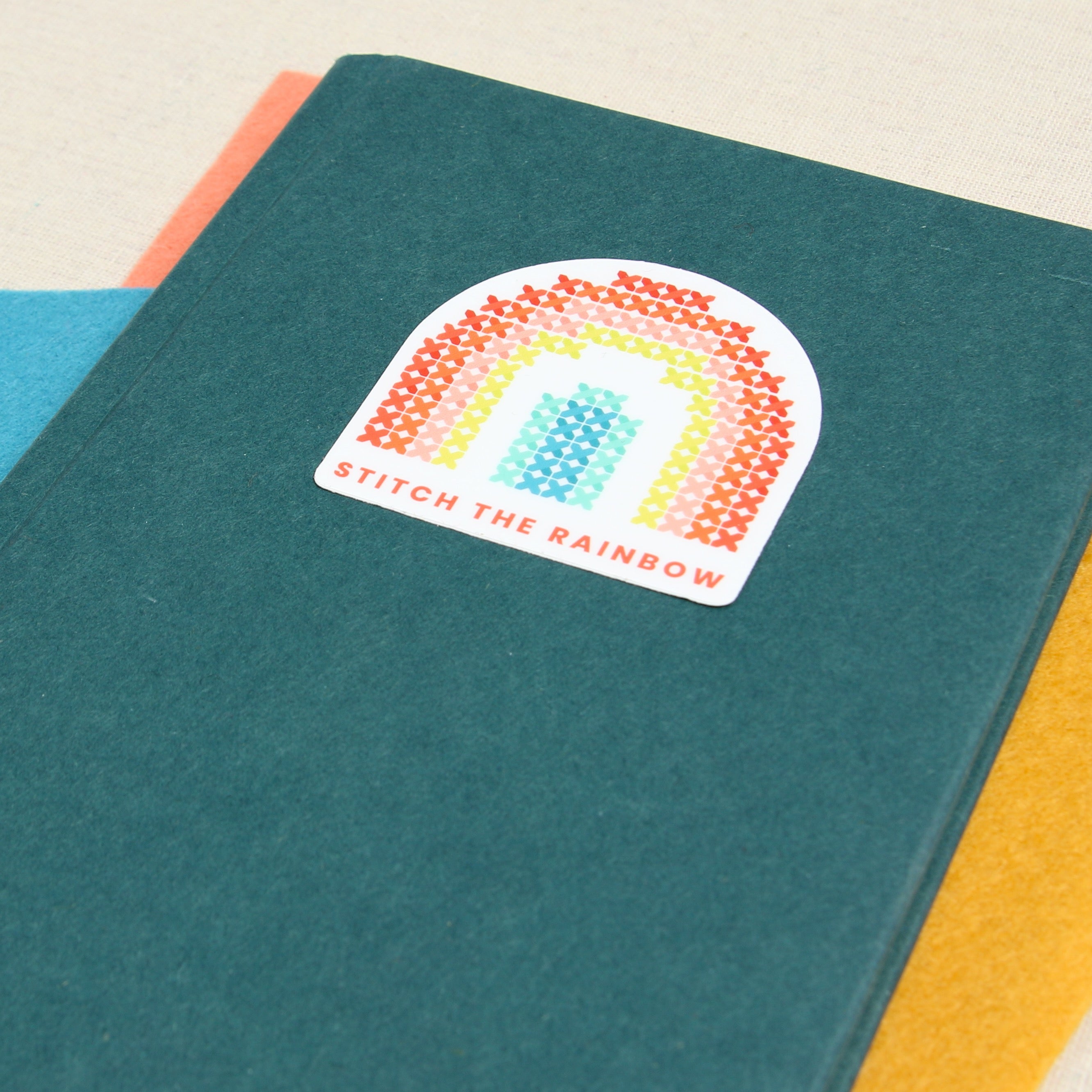 Stitch the Rainbow, Sticker