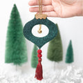 Thursday, October 15, Glitter Bauble Ornament Workshop with Laura Hopper