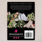 Berry and Pine in Winter, Renaissance Ribbons