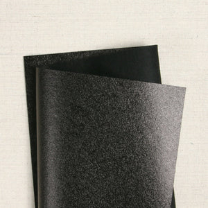 Black Metallic Felt