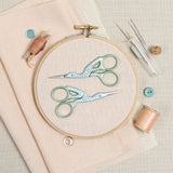 Stork Scissors, Blue Beryl