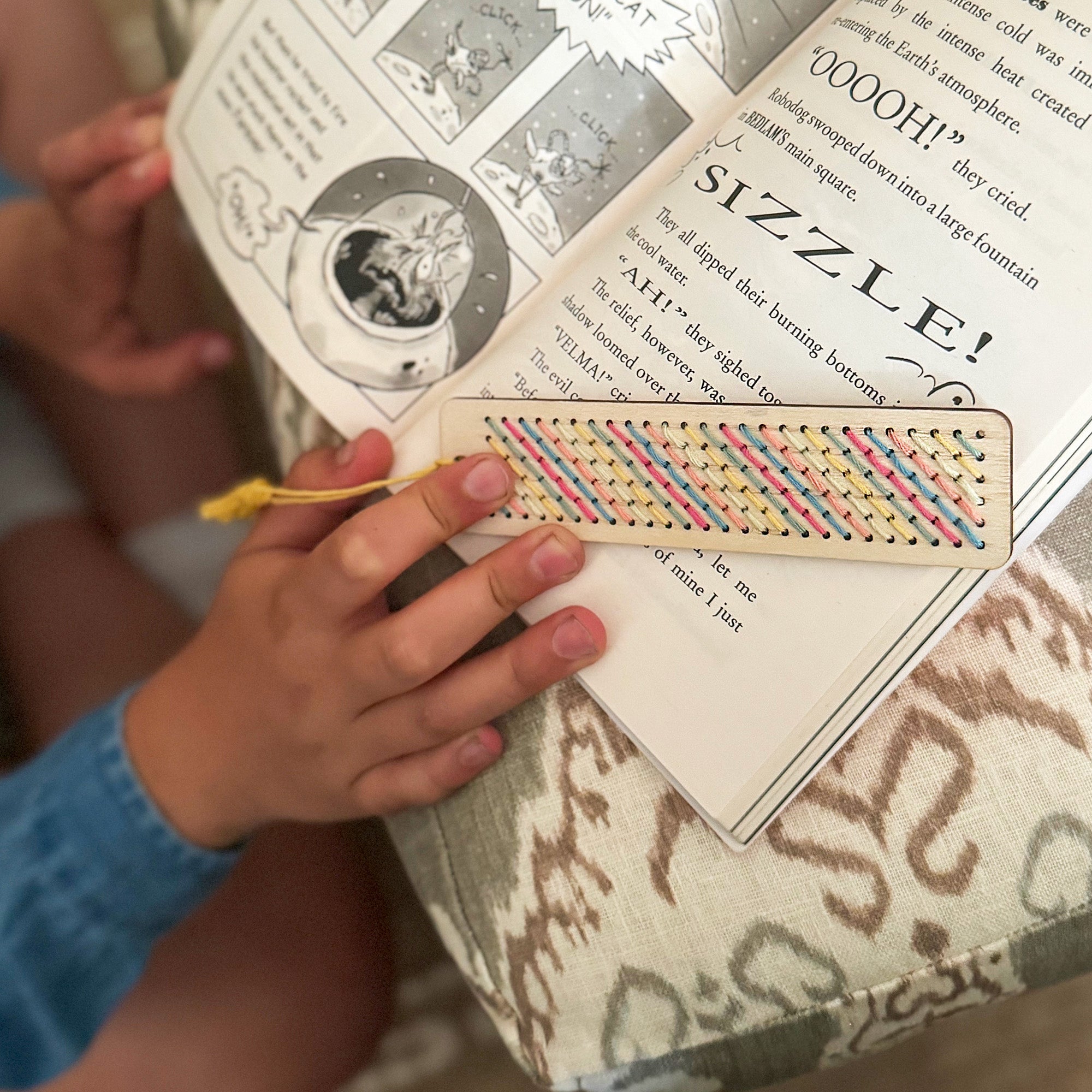 Stitched Tassel Bookmark Kit