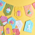 Celebrate Happy Felt Ornament Pattern