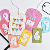 Celebrate Happy Felt Ornament Pattern