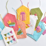 Celebrate Happy Felt Ornament Pattern