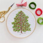 Christmas Tree, 4" Embroidery Kit