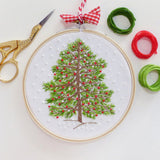 Christmas Tree, 4" Embroidery Kit