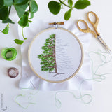 Christmas Tree, 4" Embroidery Kit