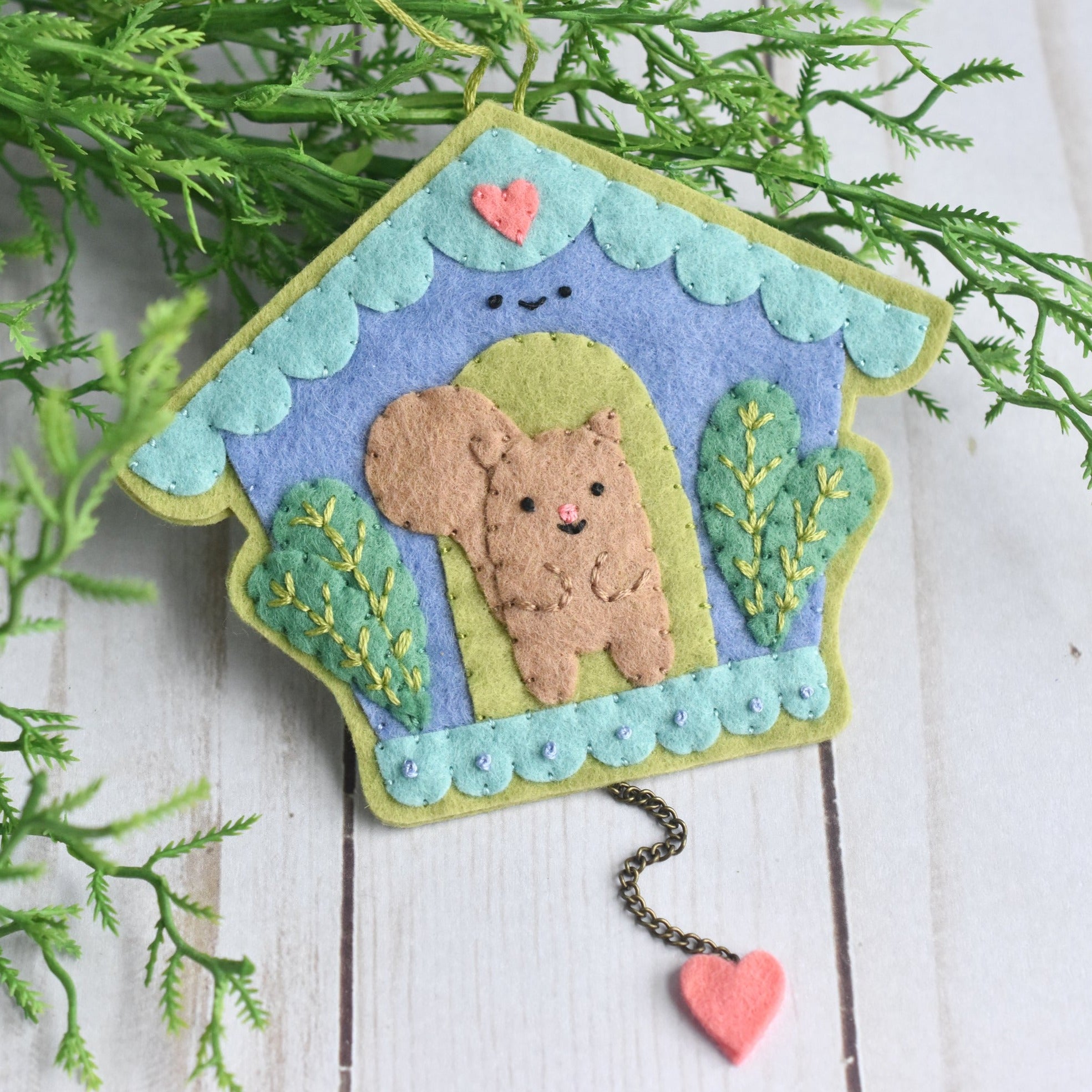 Clockwork Critters Felt Ornaments Pattern