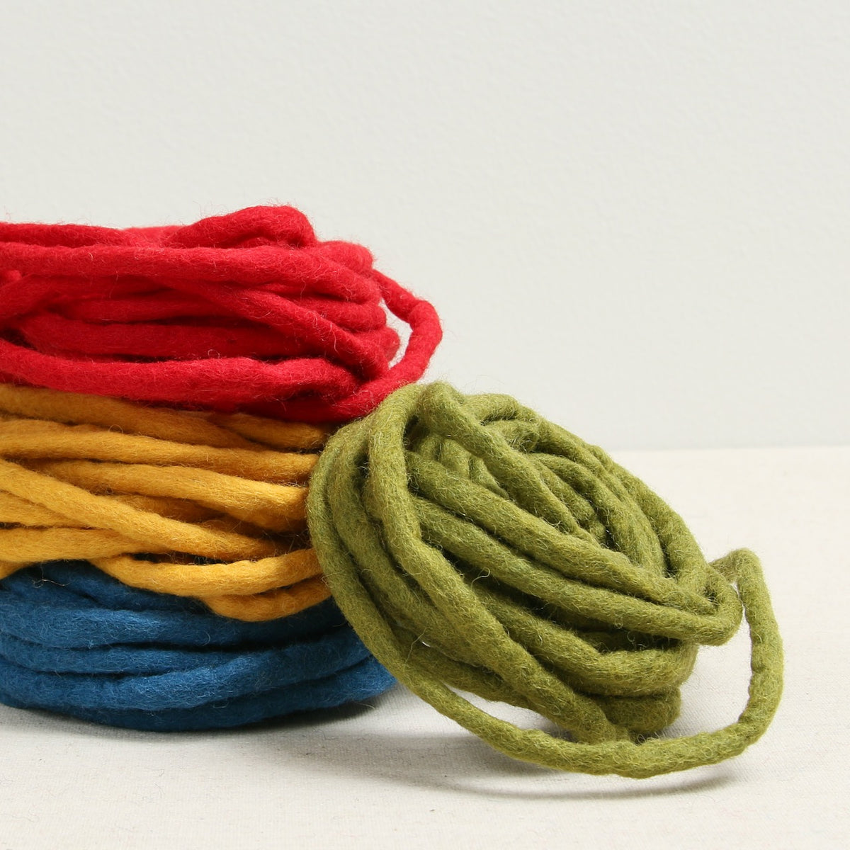 Felted Cording, Marine