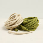 Felted Cording, Moss