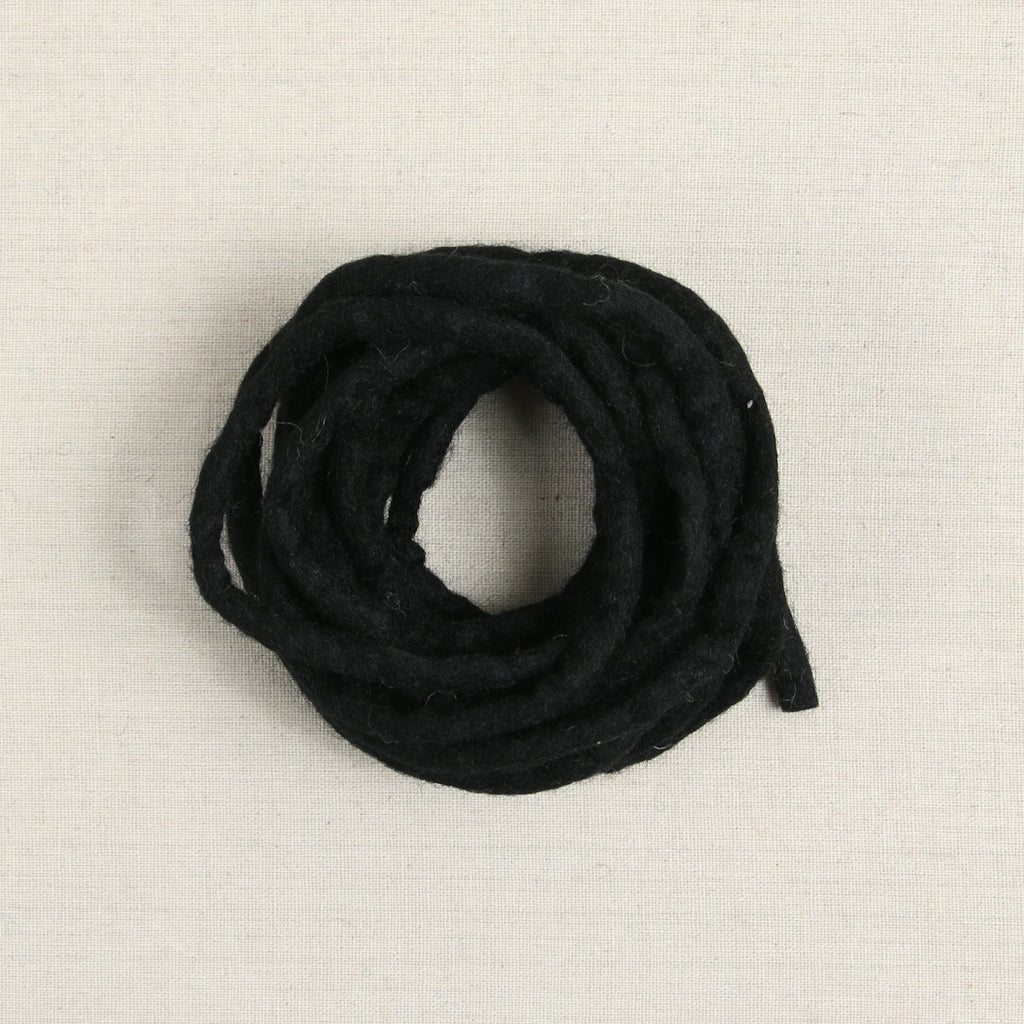 Felted Cording, Black