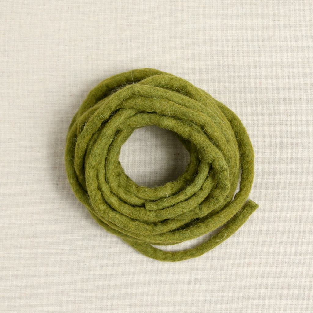 Felted Cording, Moss