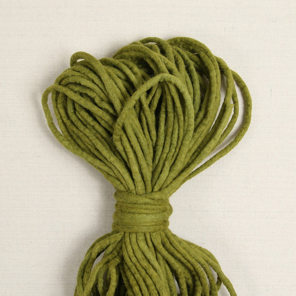 Felted Cording, Moss