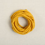 Felted Cording, Mustard